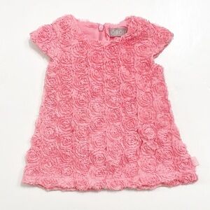 Boboli baby girls pink floral dress